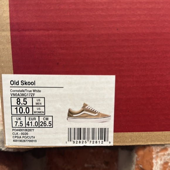 Vans Old Skool Cornstalk true white